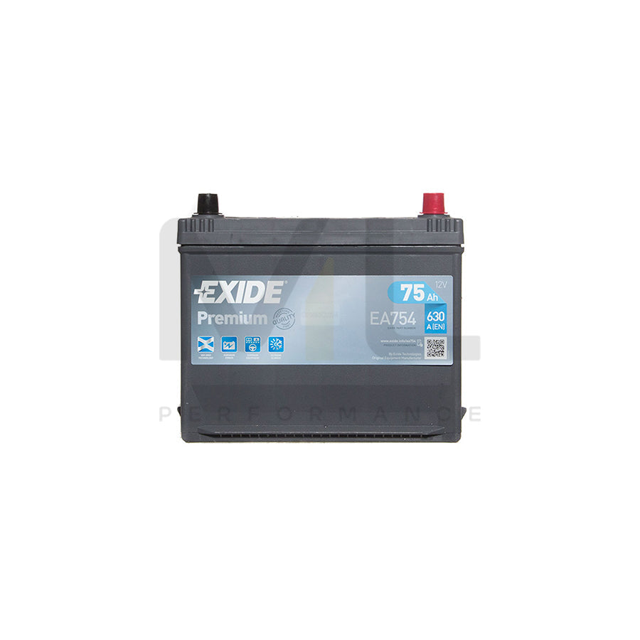 Exide Premium 030 Car Battery (75Ah) - 5 Year Guarantee | ML Performance EU Car Parts