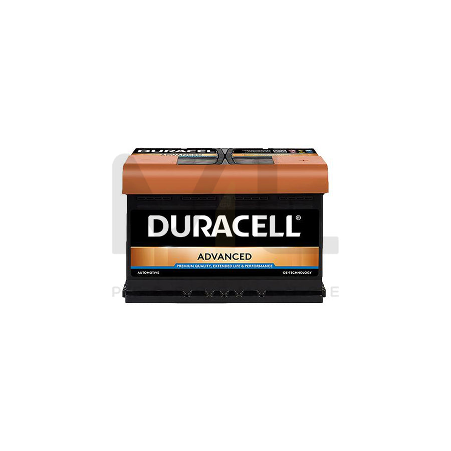 Duracell 100 / DA72 Advanced Car Battery | ML Performance EU Car Parts