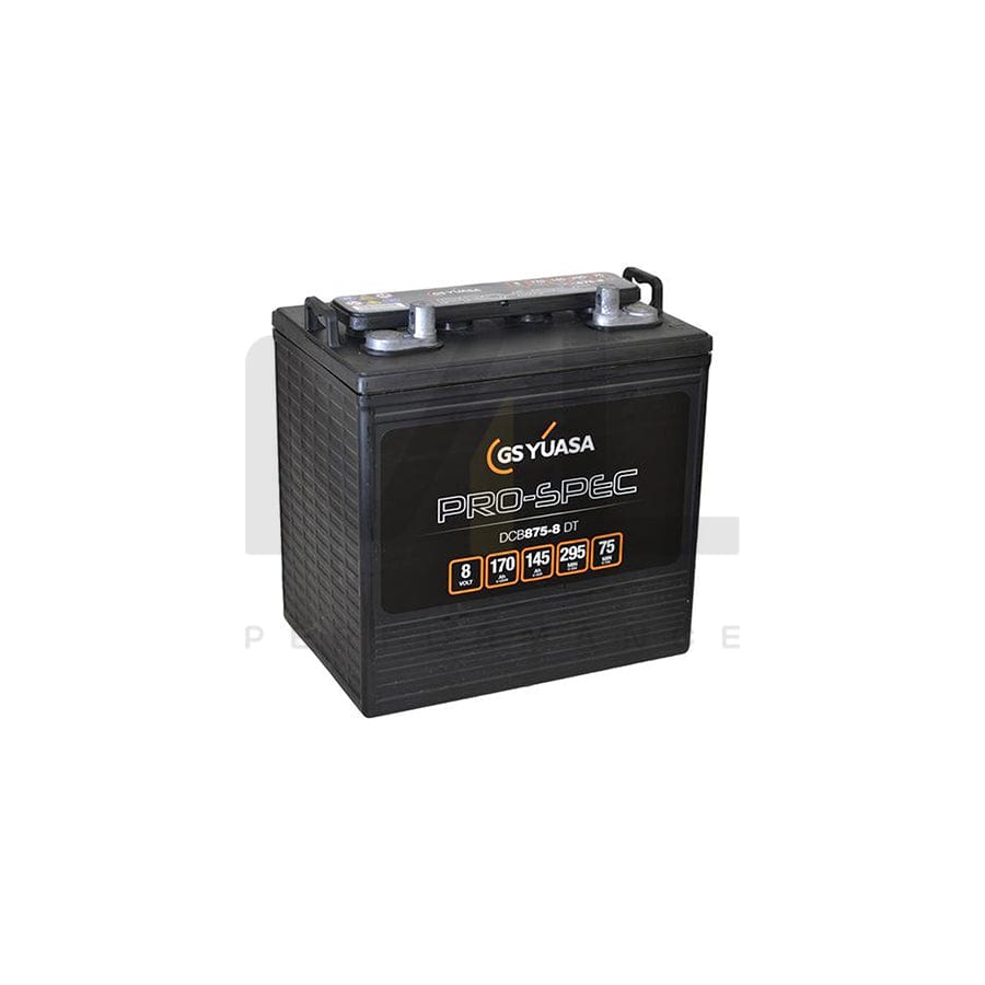 Yuasa DCB875-8(DT) Pro-Spec 8v 170Ah Deep Cycle Battery | ML Performance EU Car Parts