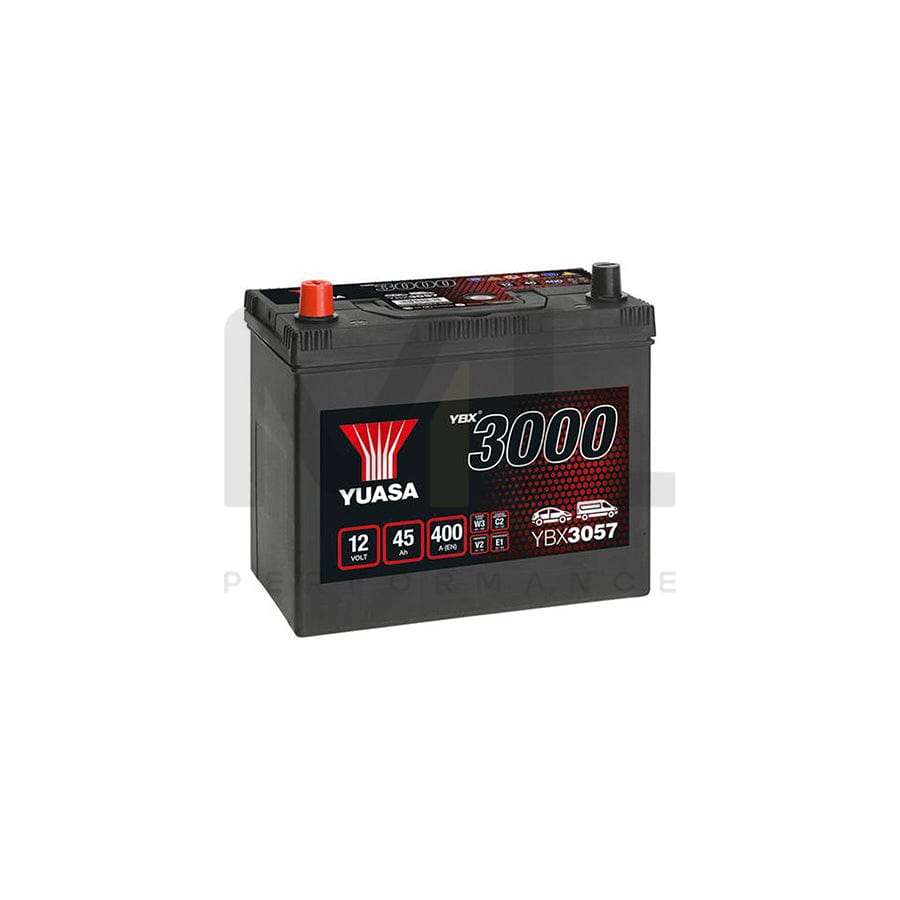 Yuasa YBX3057 12v 45Ah SMF Battery | ML Performance EU Car Parts