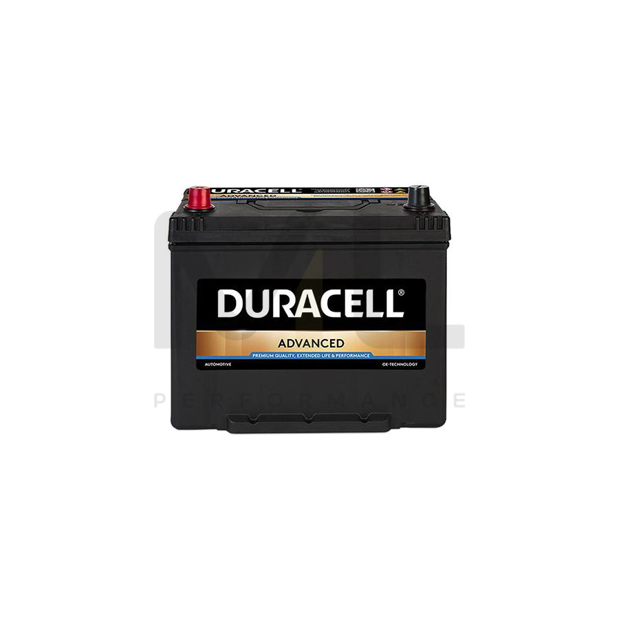 Duracell 069 / DA70L Advanced Car Battery | ML Performance EU Car Parts