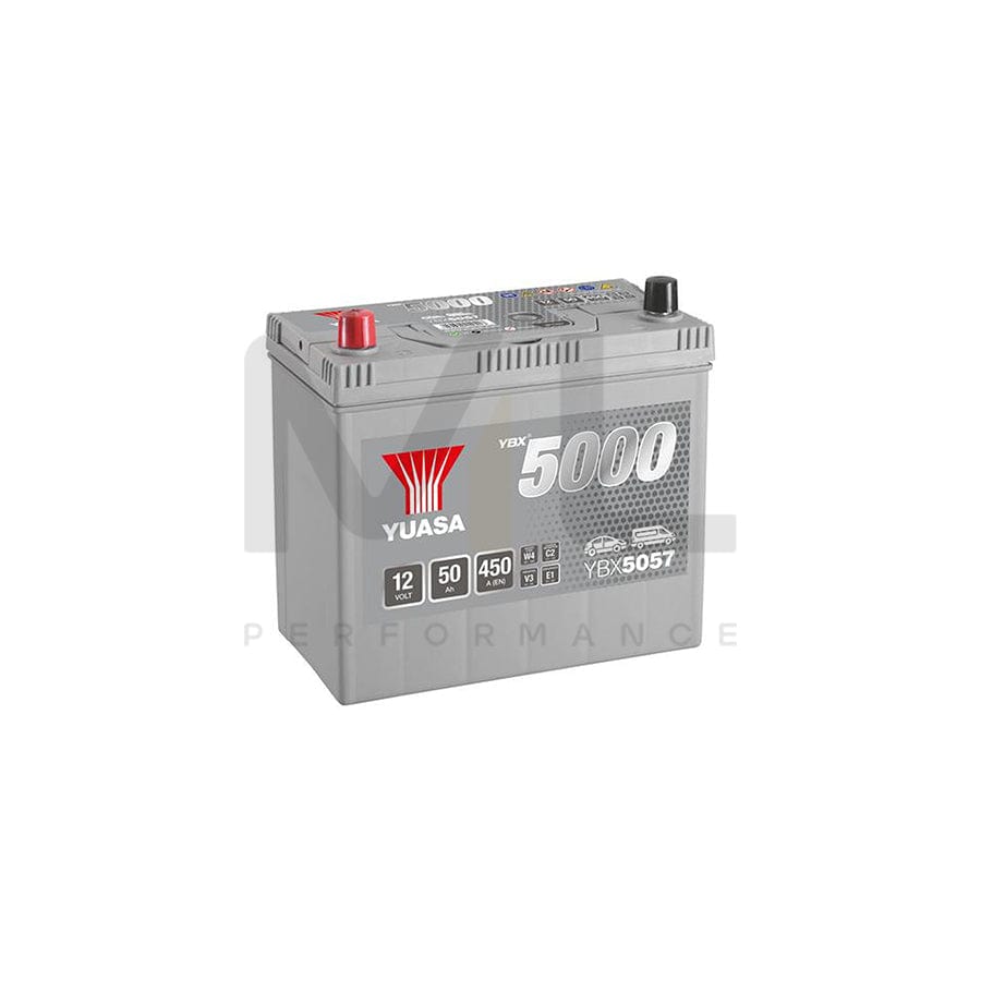 Yuasa YBX5057 12v 50Ah Silver High Performance SMF Battery | ML Performance EU Car Parts