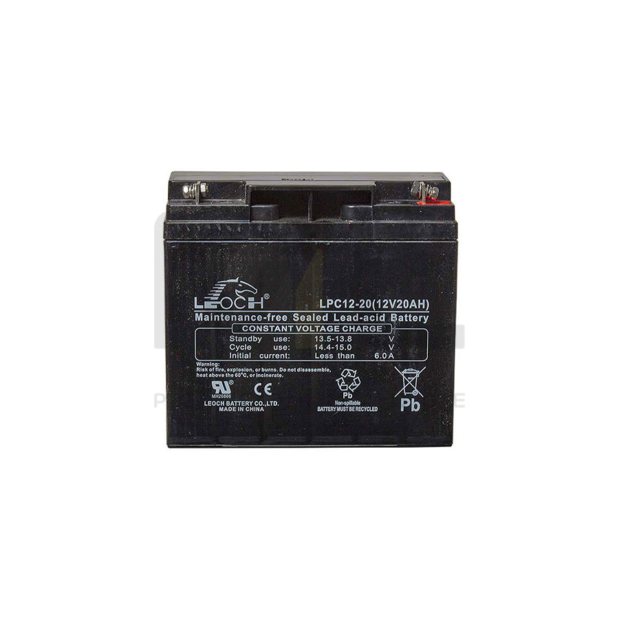 Leoch AGM Golf Trolley Battery - 12V 20Ah | ML Performance EU Car Parts