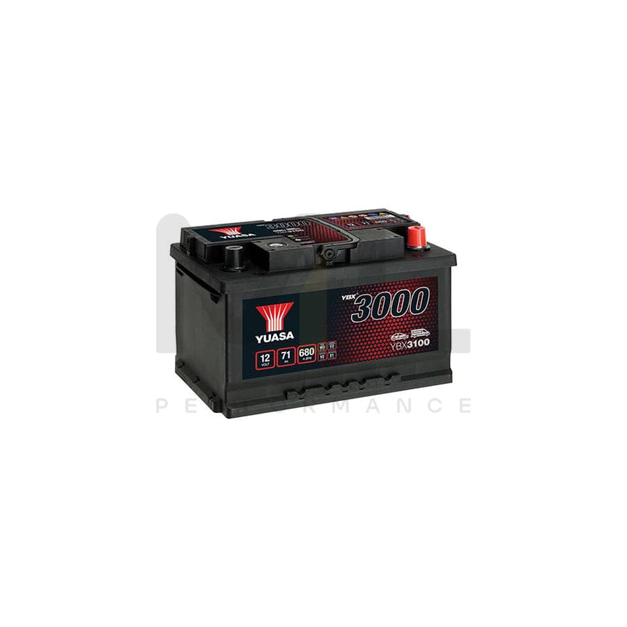 Yuasa YBX3100 12v 71Ah SMF Battery | ML Performance EU Car Parts