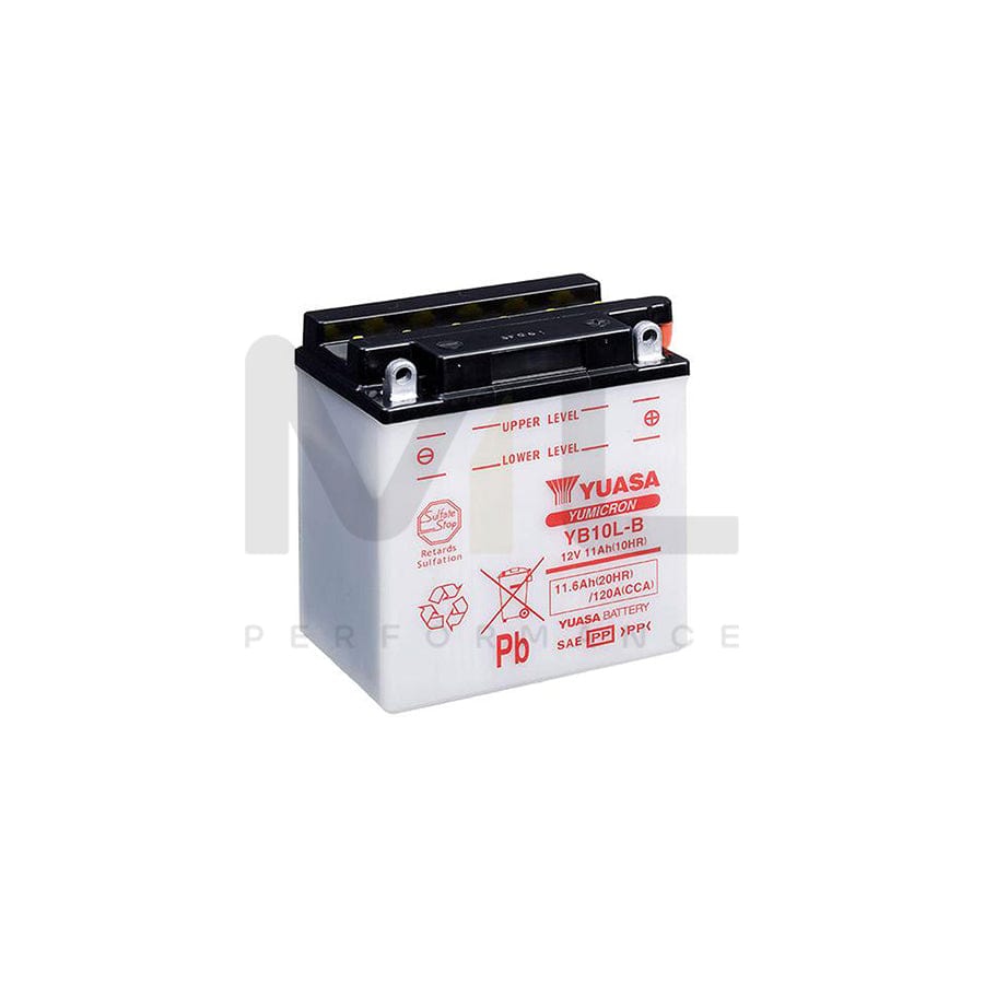 Yuasa YB10L-B 12v Motorbike & Motorcycle Battery | ML Performance EU Car Parts