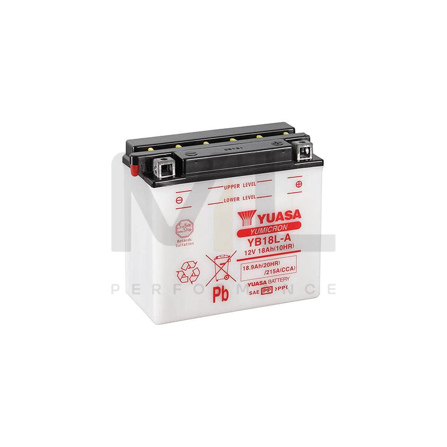 Yuasa YB18L-A 12v Motorbike & Motorcycle Battery | ML Performance EU Car Parts