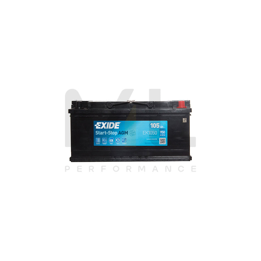 Exide AGM 020 Car Battery (920Cca) - 3 Year Guarantee | ML Performance EU Car Parts