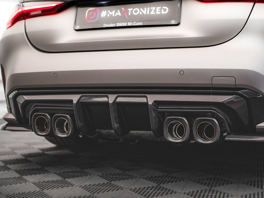 CARBON FIBER REAR DIFFUSER BMW M4 G82 / M3 G80 | ML Performance Car Parts