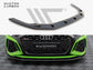 CARBON FIBER FRONT SPLITTER AUDI RS3 SEDAN / SPORTBACK 8Y | ML Performance Car Parts