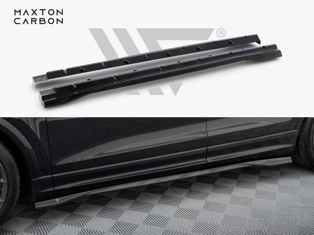 CARBON FIBER SIDE SKIRTS AUDI RSQ8 MK1 | ML Performance Car Parts