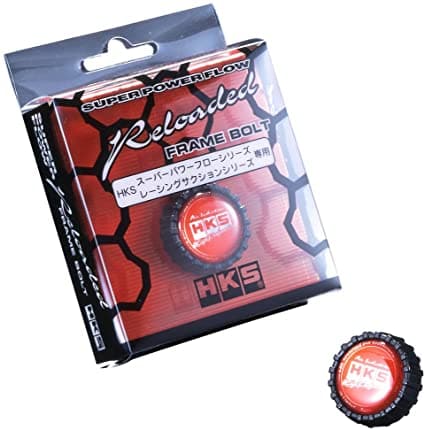 HKS 70007-AK001 Intake Mesh Replacement Black and Red Bolt