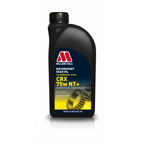 Millers Oils Motorsport CRX 75w NT+ Fully Synthetic Transmission Oil 1l