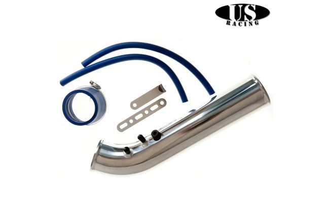 US-Racing Short Ram Air Intake Polished (Civic 95-01 1.5/1.6 VTEC) | ML Performance Car Parts