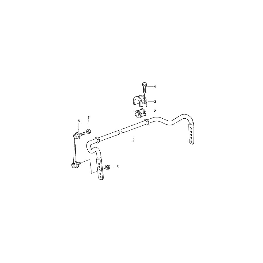 Genuine Porsche Drop Link Front Porsche 996 Gt2 / Gt3 Mki | ML Performance EU Car Parts