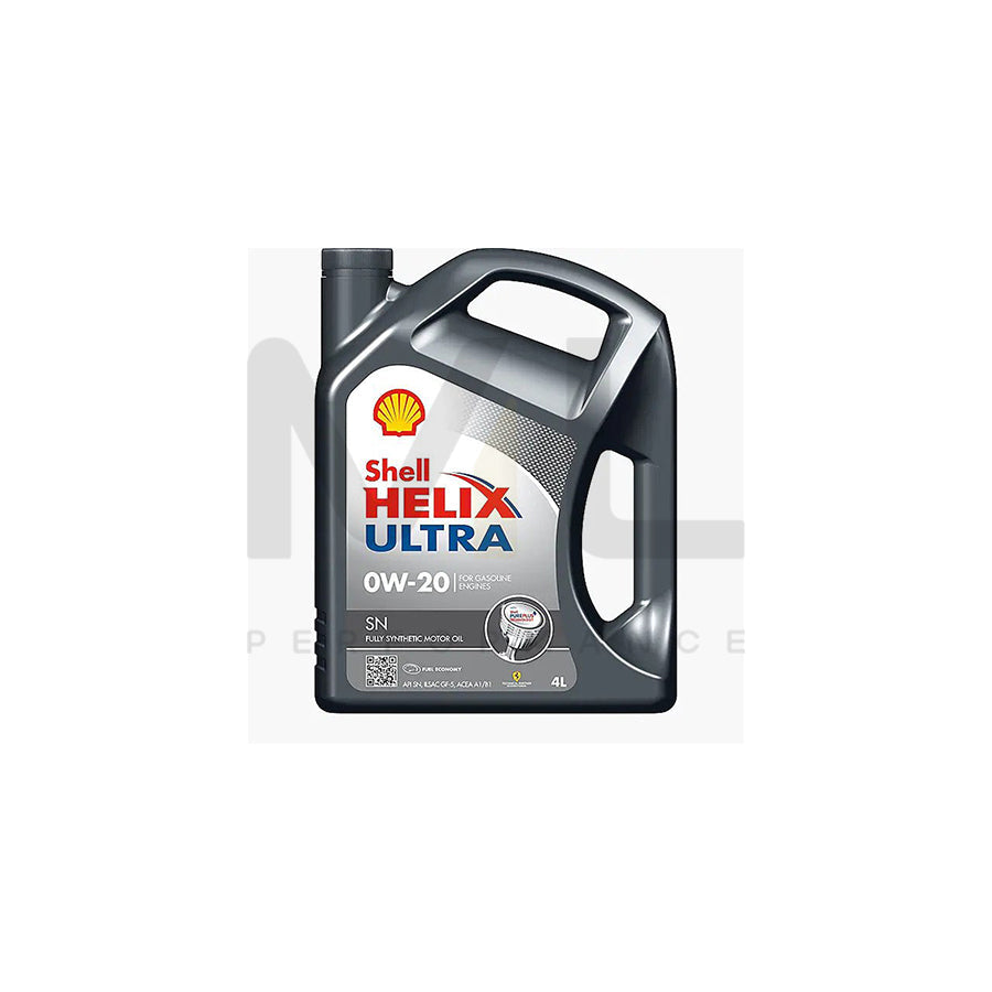 Shell Helix Ultra SN Engine Oil - 0W-20 - 5Ltr Engine Oil ML Performance UK ML Car Parts