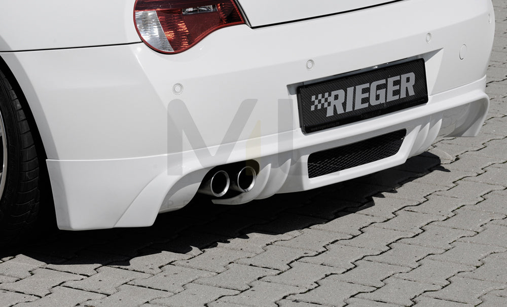 Rieger 00050517 BMW Z4 E85 Rear Diffuser 1 | ML Performance EU Car Parts