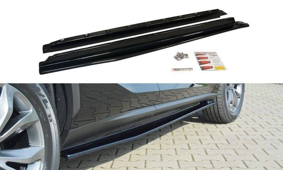 Maxton Design LE-NX-1-SD1T Side Skirts Diffusers Lexus NX (Pre-Facelift / Facelift) | ML Performance UK Car Parts