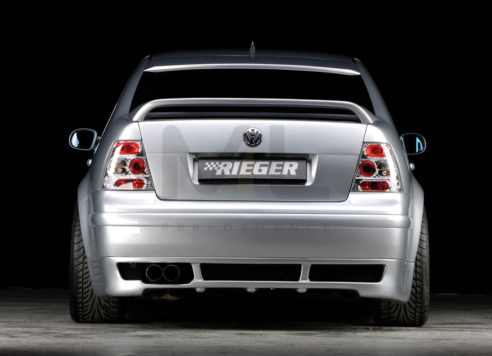 Rieger 00059040 VW 1J Bora Rear Diffuser 4 | ML Performance EU Car Parts