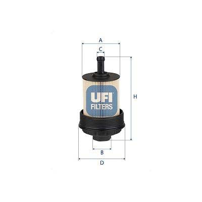 UFI 25.285.00 Oil Filter