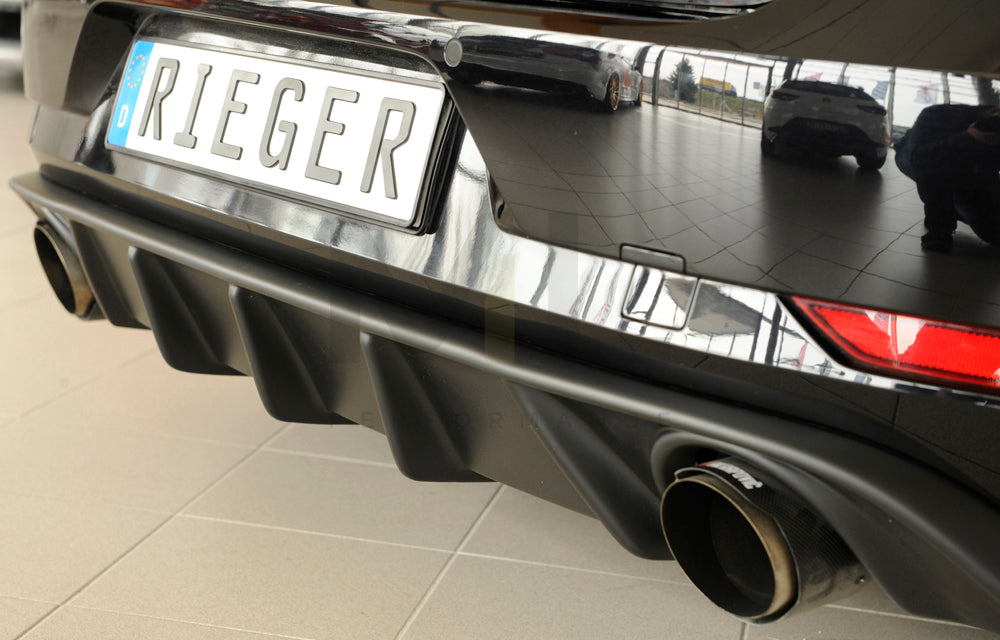 Rieger 00059589 VW Mk7 Golf GTI Rear Diffuser 7 | ML Performance EU Car Parts