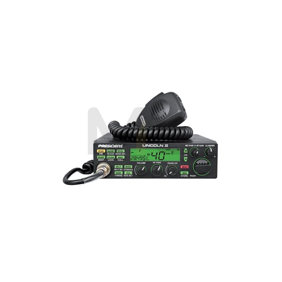 PRESIDENT Lincoln II TXSR041 CB radio | ML Performance Car Parts