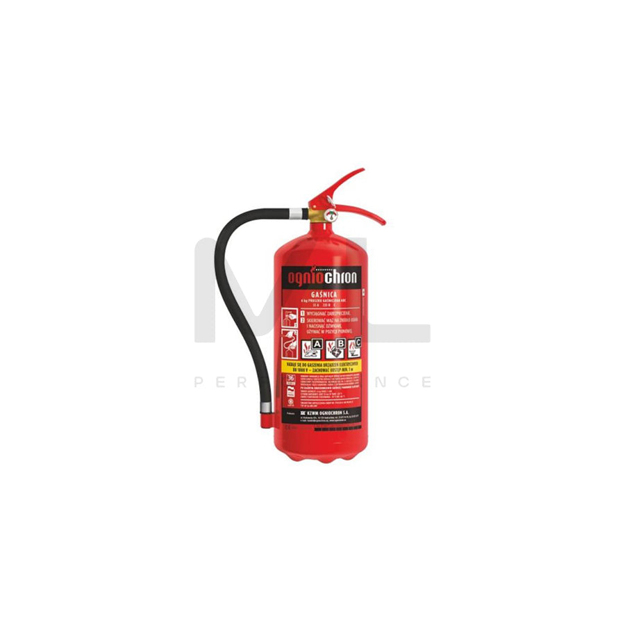 OGNIOCHRON GP6X ABC 6KG Fire extinguisher 9,5kg, Dry Powder, 6kg, Time Domain: 15 sek | ML Performance Car Parts