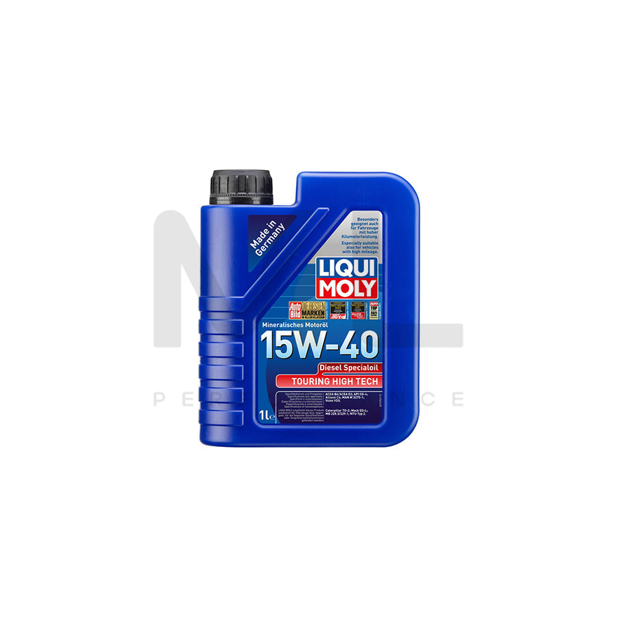 Liqui Moly Touring High Tech Diesel Special Oil 15W 40 5l