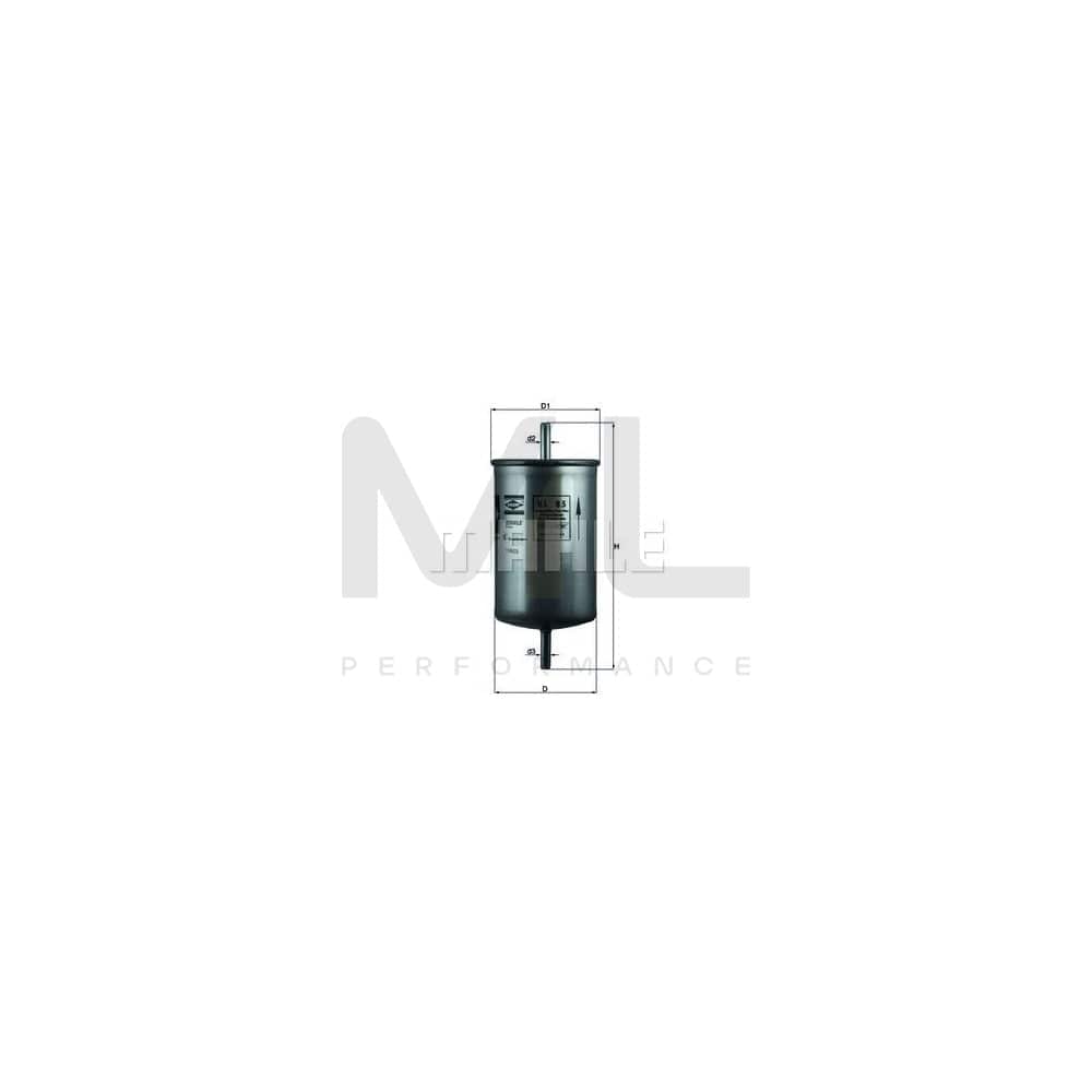 MAHLE ORIGINAL KL 85 Fuel filter In-Line Filter | ML Performance Car Parts