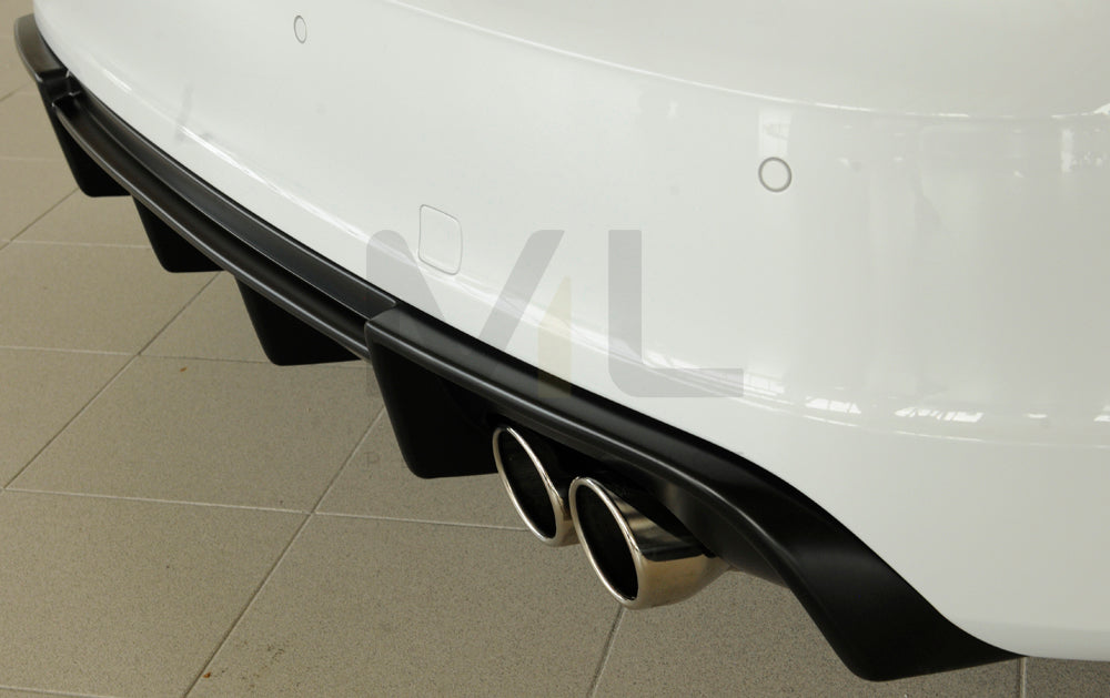 Rieger 00056813 Audi 8V S3 Rear Diffuser 8 | ML Performance EU Car Parts