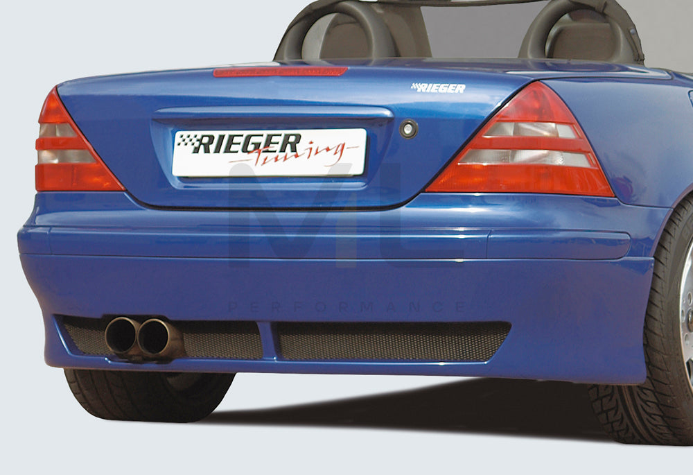 Rieger 00070027 Mercedes-Benz R170 SLK Rear Diffuser 1 | ML Performance EU Car Parts