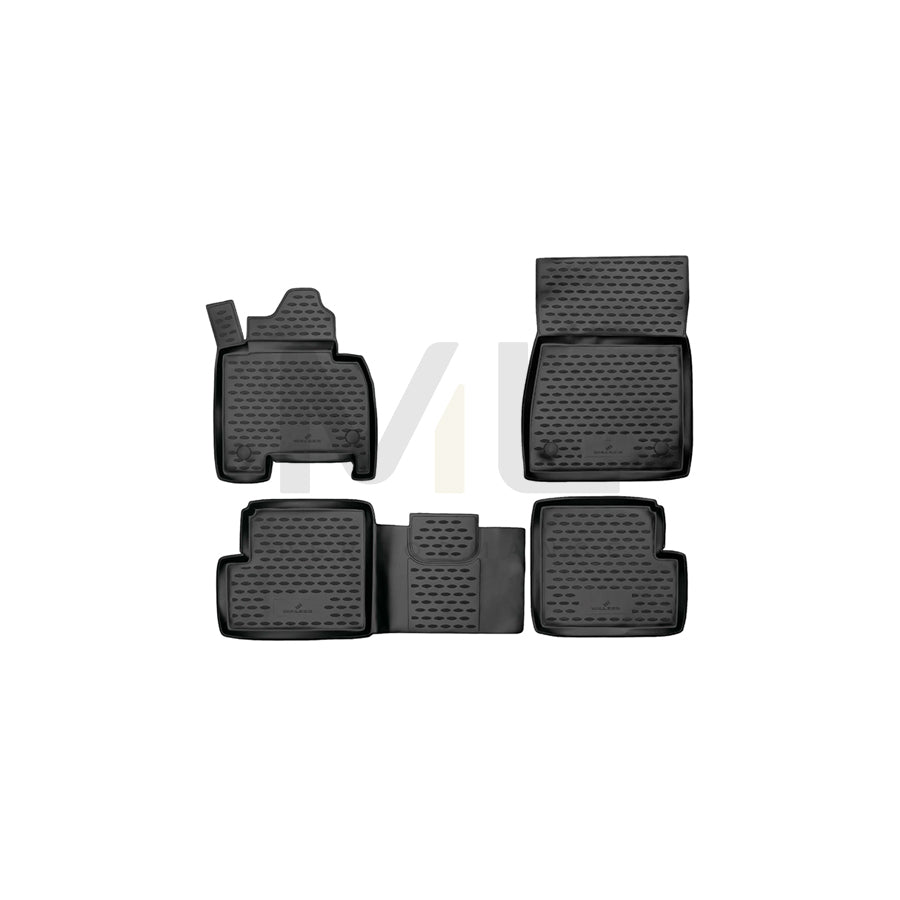 WALSER XTR 75026 Floor mat set Front and Rear | ML Performance Car Parts