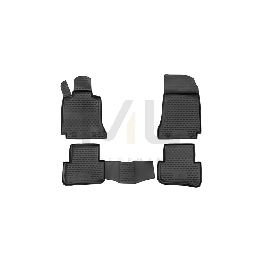 WALSER XTR 75030 Floor mat set Front and Rear | ML Performance Car Parts