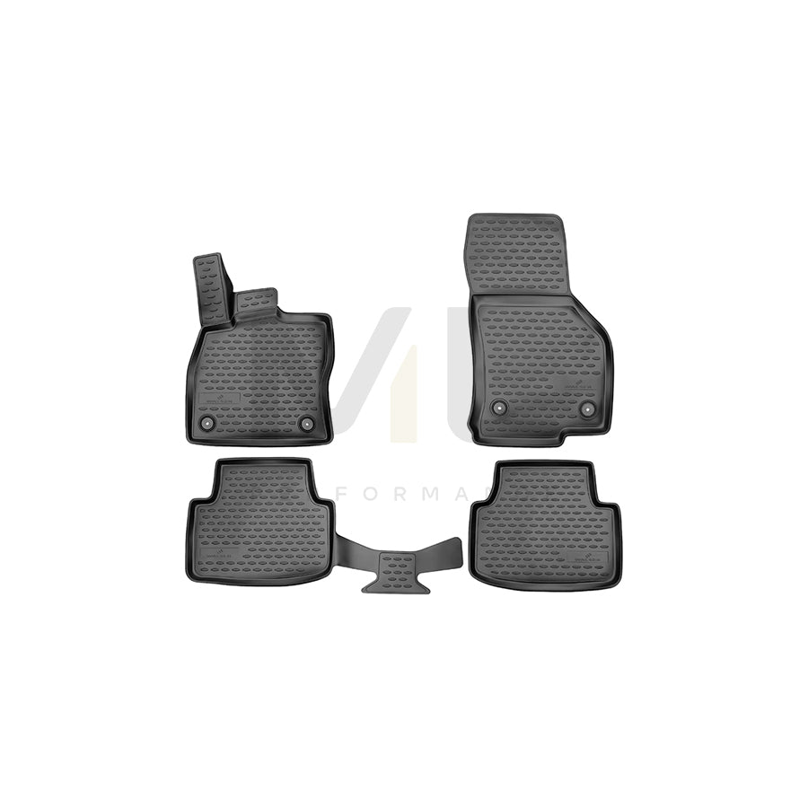 WALSER XTR 75050 Floor mat set Front and Rear | ML Performance Car Parts