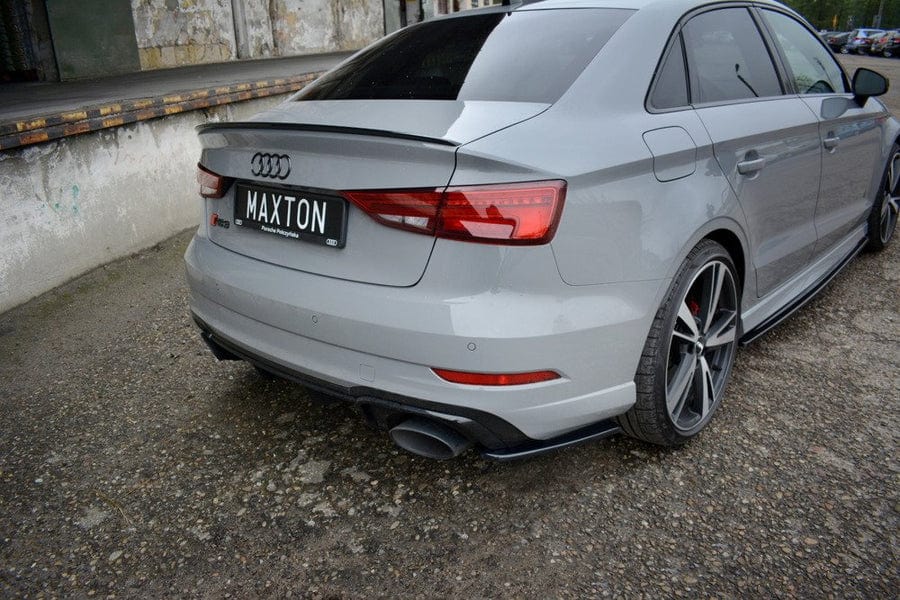 Maxton Design Audi RS3 8V FL Sedan Rear Side Splitters