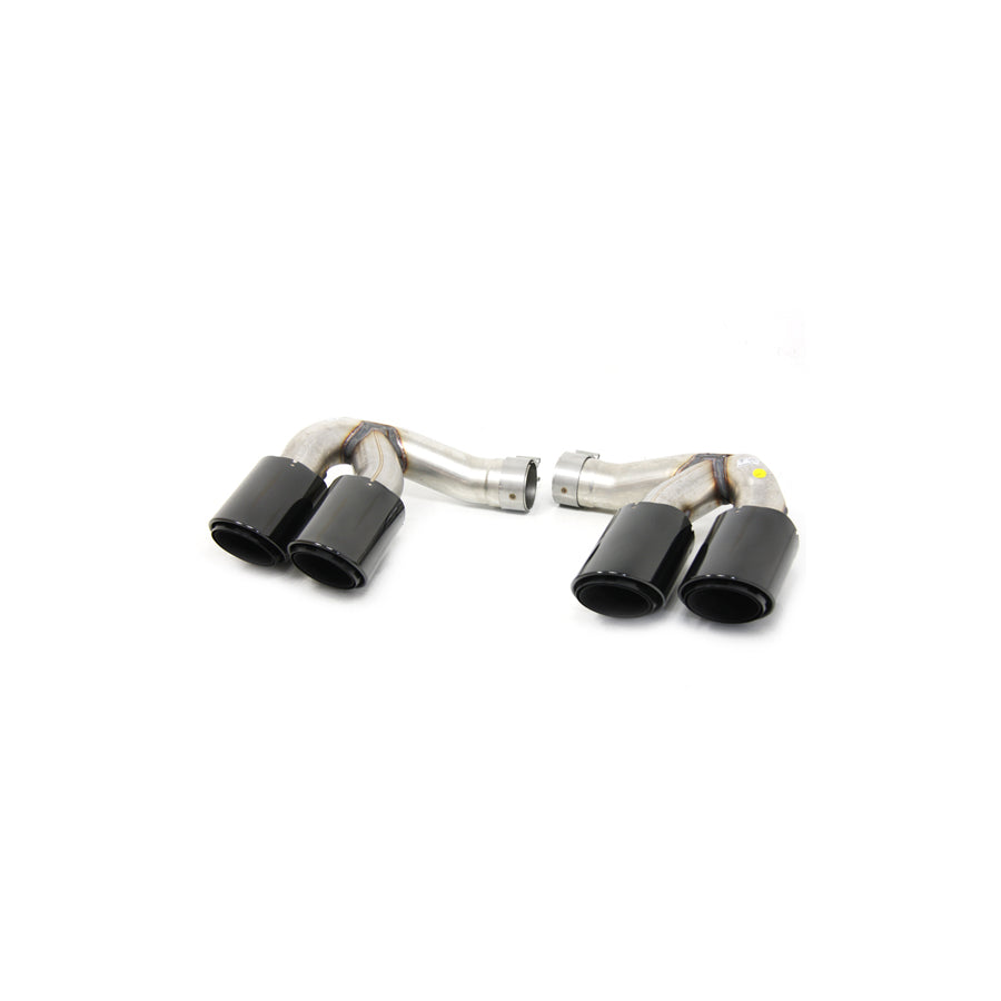 Genuine Porsche Sports Exhaust Tail Pipes, In Black Porsche 9Ya Cayenne | ML Performance EU Car Parts