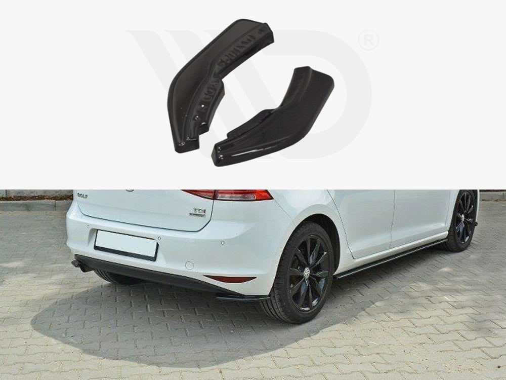 Maxton Design VW-GO-7-RSD1T Rear Side Splitters VW Golf MK7 Standard | ML Performance UK Car Parts