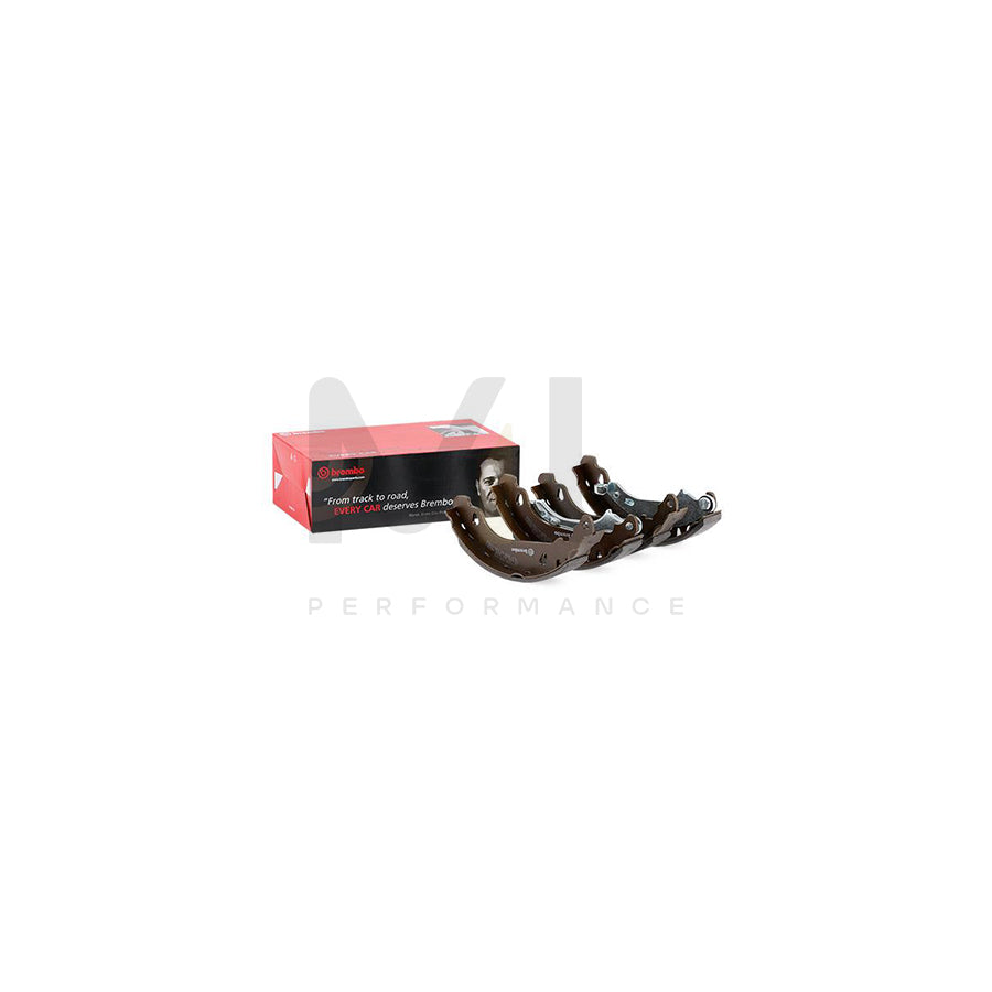 BREMBO S 61 525 Brake Shoe Set for PEUGEOT 206 with handbrake lever | ML Performance Car Parts