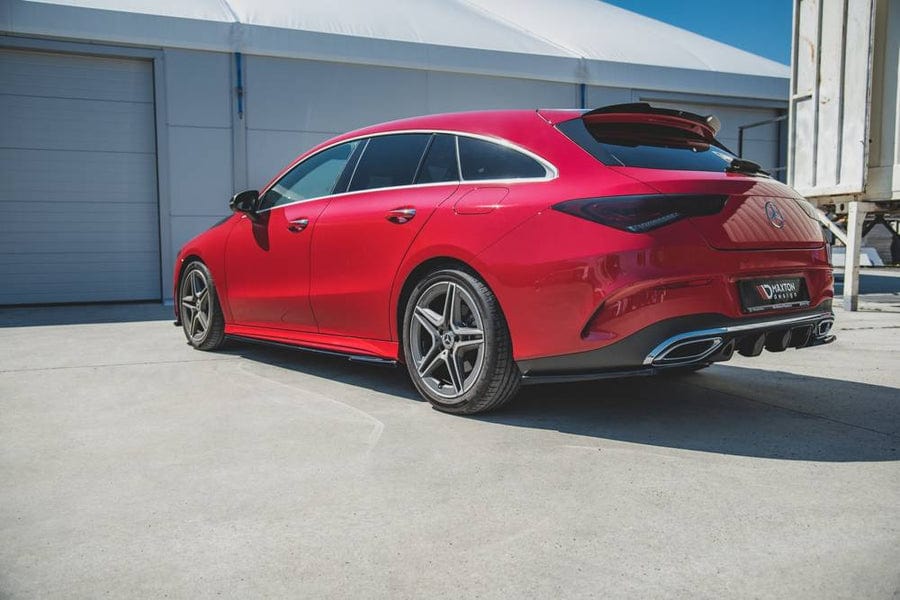 Maxton Design Mercedes Benz CLA-Class C118 AMG-Line Side Skirts Diffusers