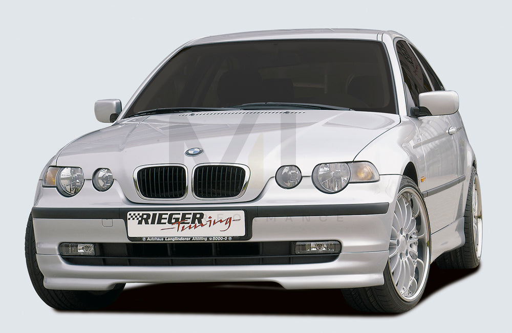 Rieger 00050301 BMW 3 Series E46 Front Splitter 2 | ML Performance EU Car Parts