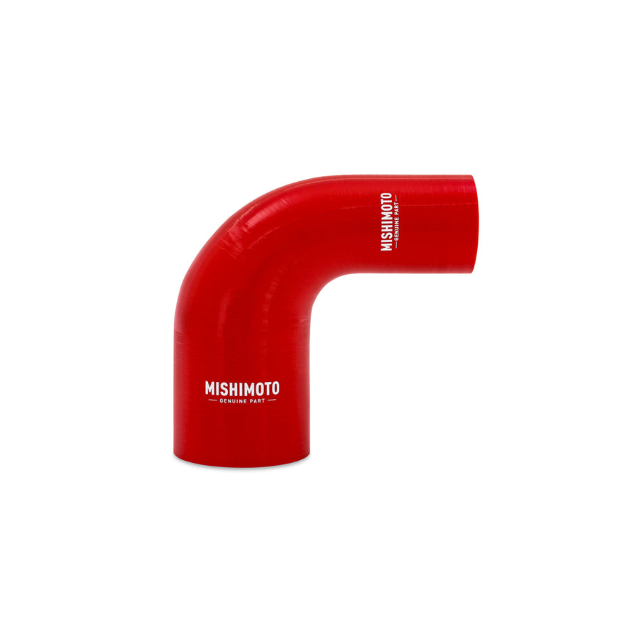 Mishimoto MMCP-R90-17525RD Silicone Reducer Coupler 90 Degree 1.75in to 2.5in - Red