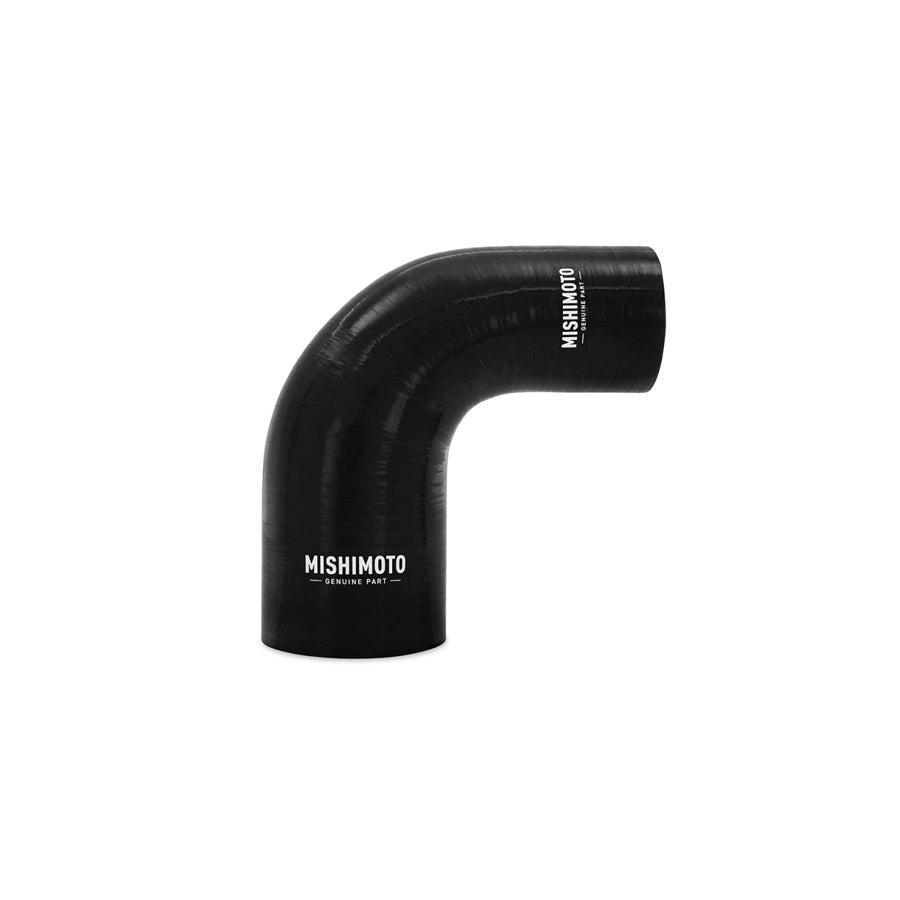 Mishimoto MMCP-R90-2530BK Silicone Reducer Coupler 90 Degree 2.5in to 3in - Black