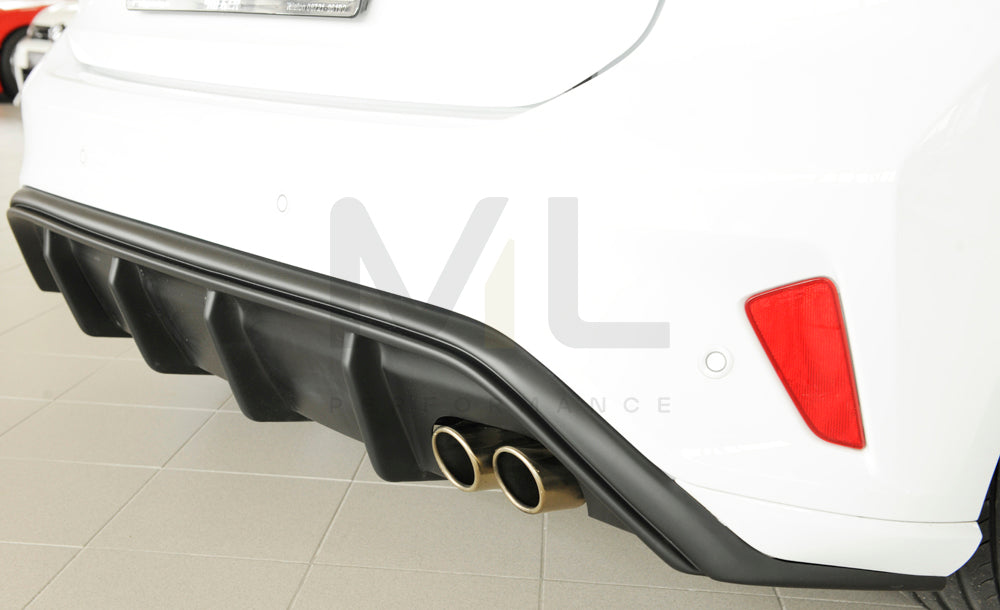 Rieger 00034203 Ford DEH Focus 4 Rear Diffuser (Inc. Focus 4 ST) 2 | ML Performance EU Car Parts