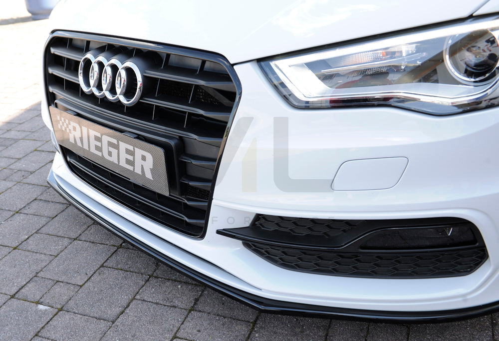 Rieger 00088115 Audi 8V Front Splitter (A3 & S3) 3 | ML Performance EU Car Parts