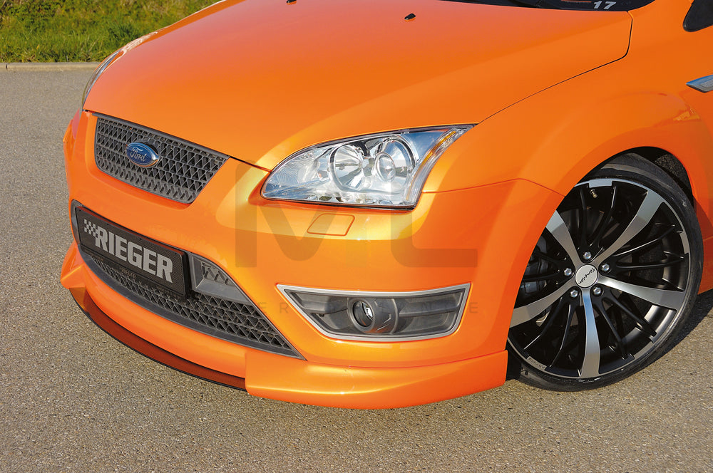 Rieger 00034140 Ford Focus 2 ST Front Splitter 5 | ML Performance UK Car Parts