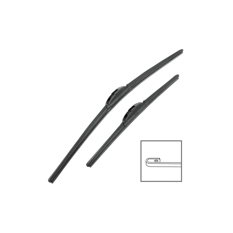 Heyner 020810 Wiper Blade For Mitsubishi L200 / Triton Iv Pickup (Ka, Kb) | ML Performance EU Car Parts