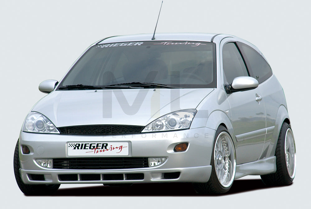 Rieger 00034112 Ford Focus 1 Front Splitter 2 | ML Performance EU Car Parts