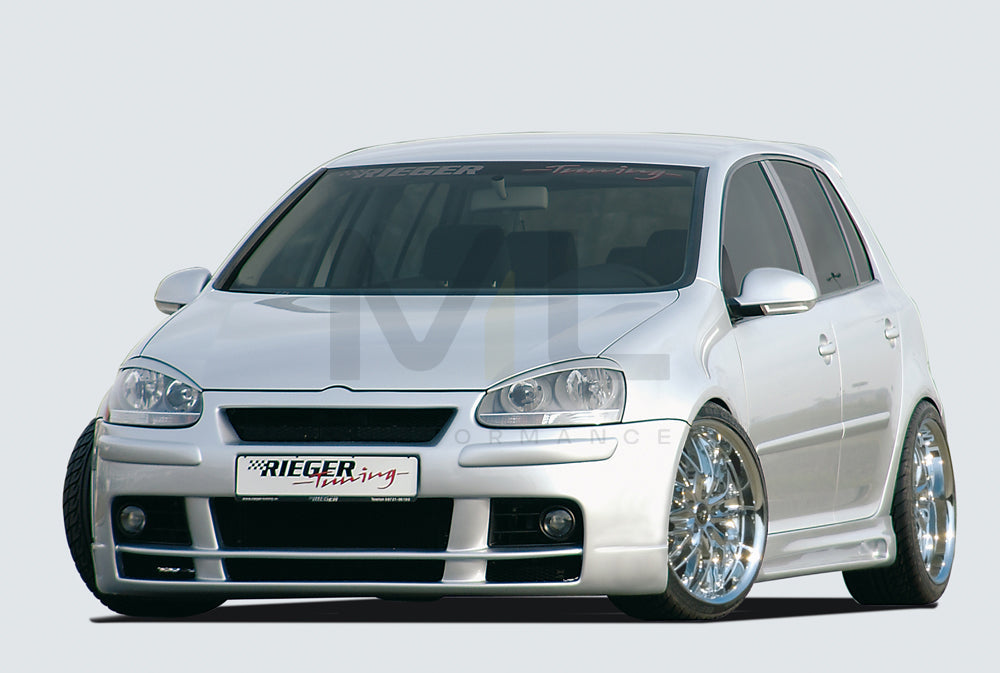 Rieger 00059310 VW Mk5 Golf Front Bumper 2 | ML Performance EU Car Parts