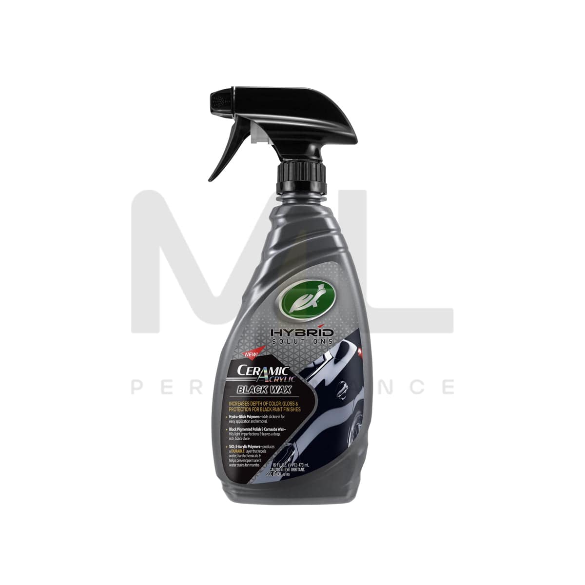 Turtle Wax Hybrid Solutions Ceramic Acrylic Black Wax 473 Ml