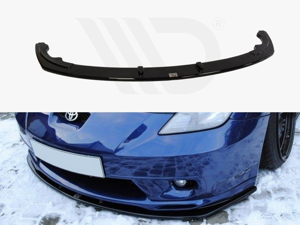 Maxton Design TO-CE-7-FD1T Front Splitter Toyota Celica T23 Ts Prefacefits | ML Performance UK Car Parts