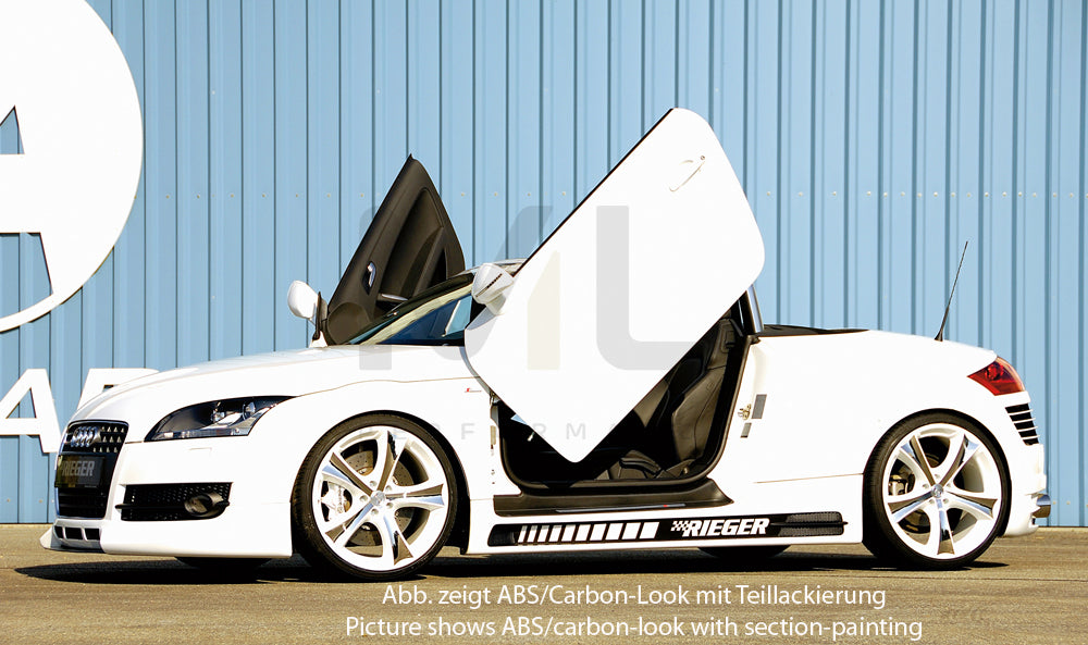 Rieger 00099045 Audi 8J TT Side Skirt 5 | ML Performance EU Car Parts